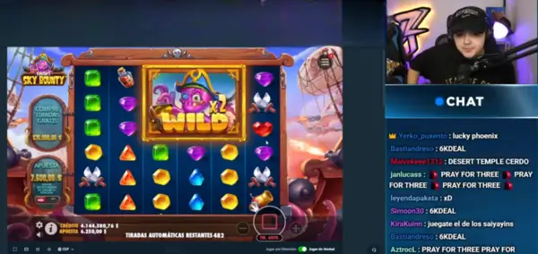 Foto del streamer Rakyz en acción