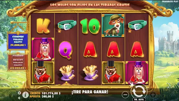 Máquina tragamonedas The Dog House – Royal Hunt